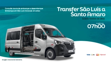 Transfer São Luís a Santo Amaro (compartilhado)